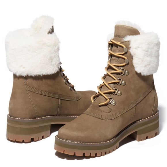 Timberland Courmayeur Valley Snow Boot - Women's Size 7.5 M Waterproof AUTHENTIC - Picture 4 of 16